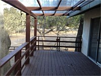 Pressure treated deck in atascadero
